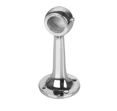 Держатель дистанц. глухой для трубы d=32 хром 