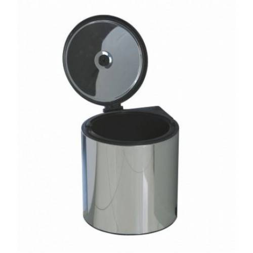 Ведро для мусора 400 мм автоматическое выдвижное 10 л. хром Boyard Starax S-2251 