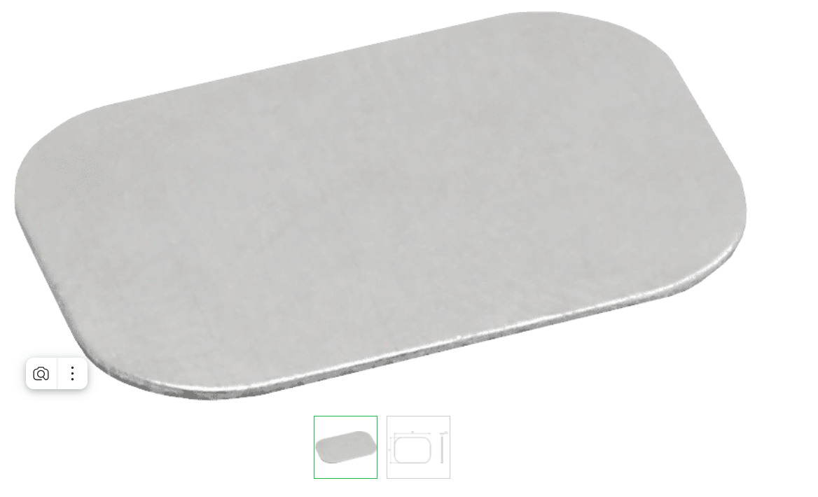 09.0023 Ответная часть 18х13х0,4мм AQ 