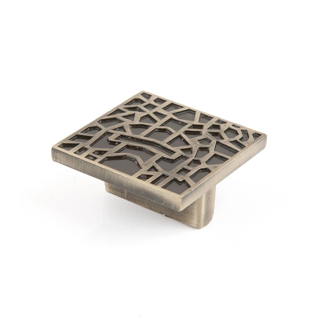 RK-039 BA Ручка кнопка Бронза Металл KERRON