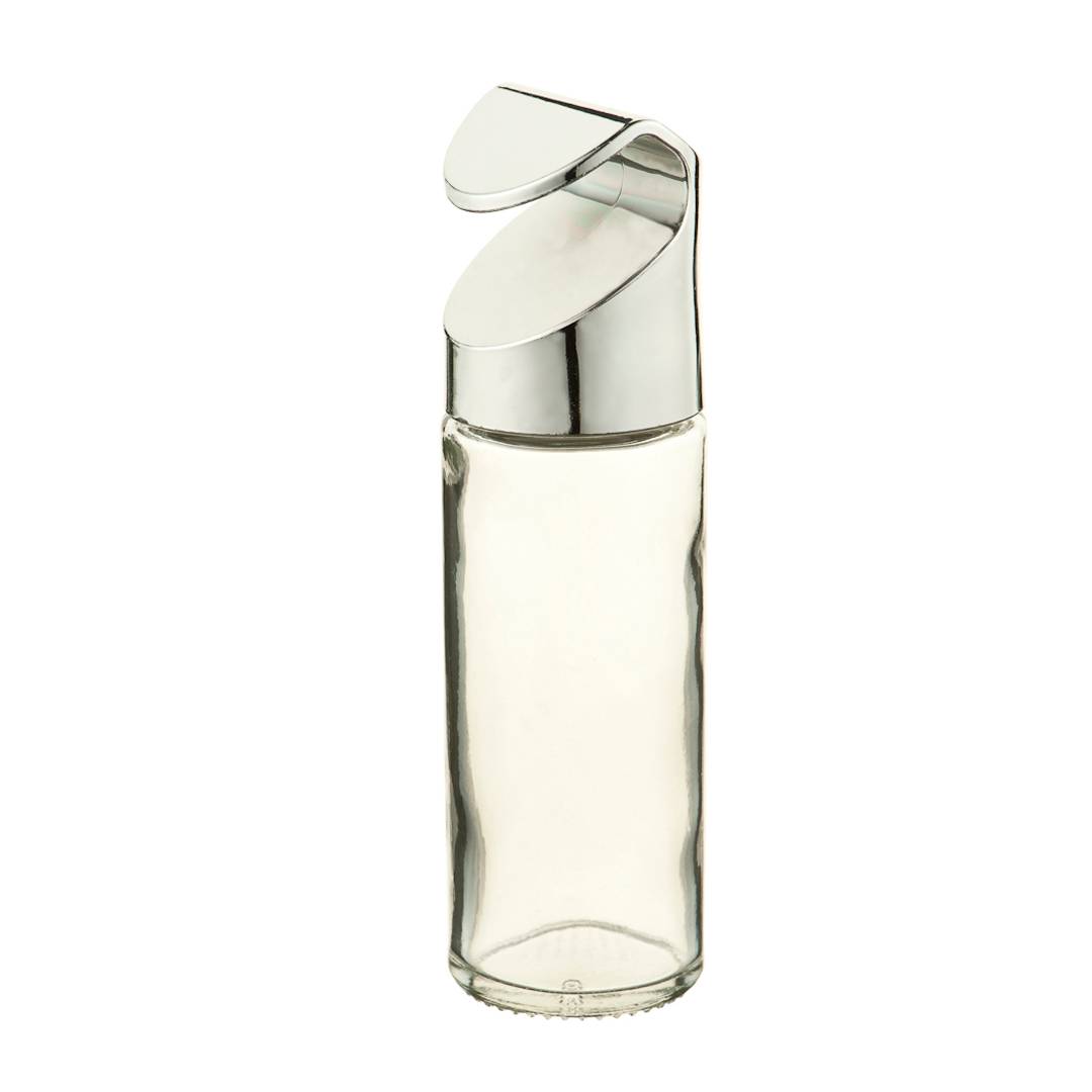 Баночка стеклянная 40х40х140 мм хром YJ-G901 Lemax