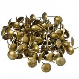 Гвозди декоративные усиленные (167 шт) бронза 623-061