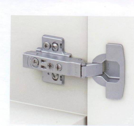 Петля 110 гр. Накладная Samet Star IMPRO с доводчиком никель 10100312 