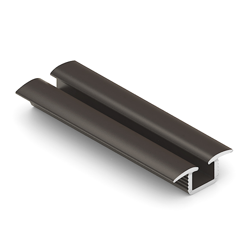 Бронза матовая Стандарт Однополозная направляющая нижняя Анодир. 5,4 м 