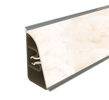Плинтус Марокканский Камень - АР740 - 4 200мм пластик Termoplast 
