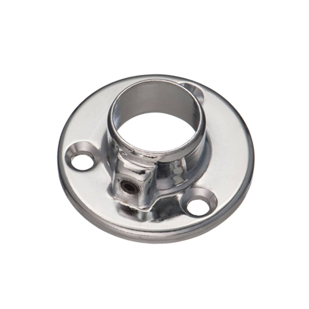 Фланец для трубы d 16 мм хром Т2810-16 /F16 Lemax 