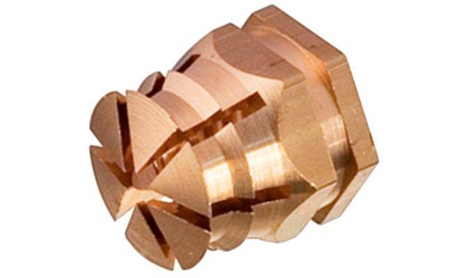 Муфта распорная муфта латунь М6 8/12мм 039.00.062