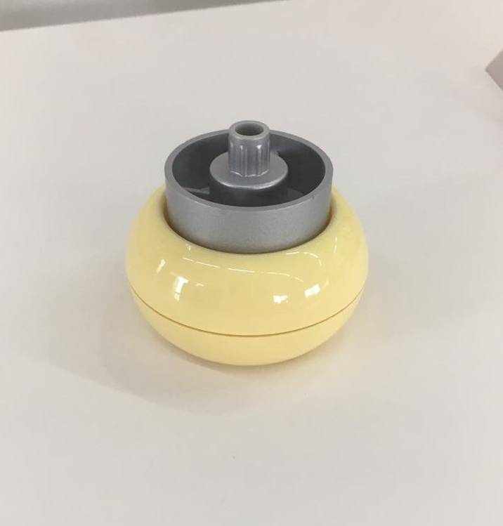 Опора H-026 45 мм клен+сатин (матовый хром) 