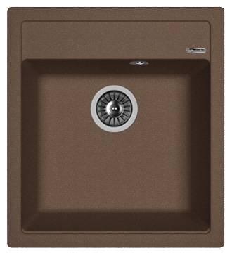Мойка Липси 460 Мокко 460х510х200мм Квадрат 1 чаша Florentina 20.280.B0460.303 