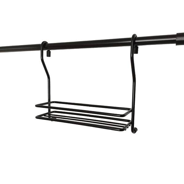 Полка одноярусная для специй 210х80х195 мм черный WE04.0013.01.799 REJS