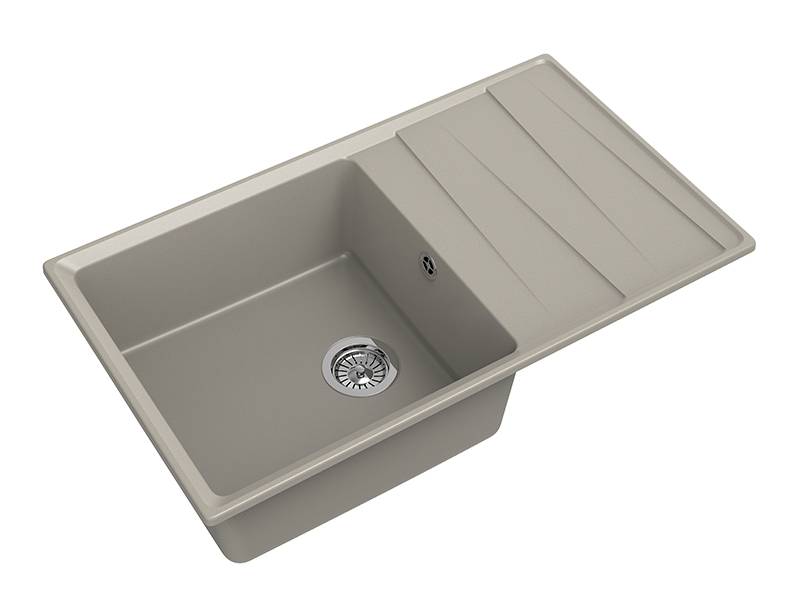 Мойка LEVEL 860L Топаз 860х510х200мм прямоугольный 1 чаша GranFest GF-LV-860L топаз 