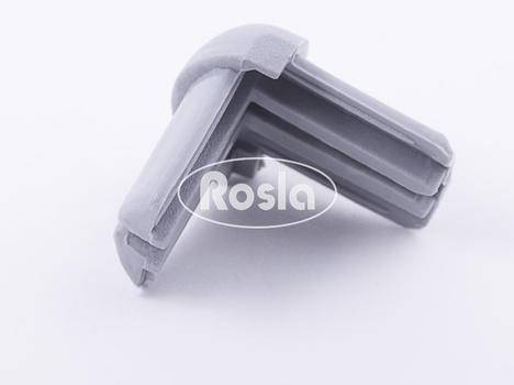 Замок Росла ДР 2-01 серый соединения 90 гр. для профиля ДР 10-01 