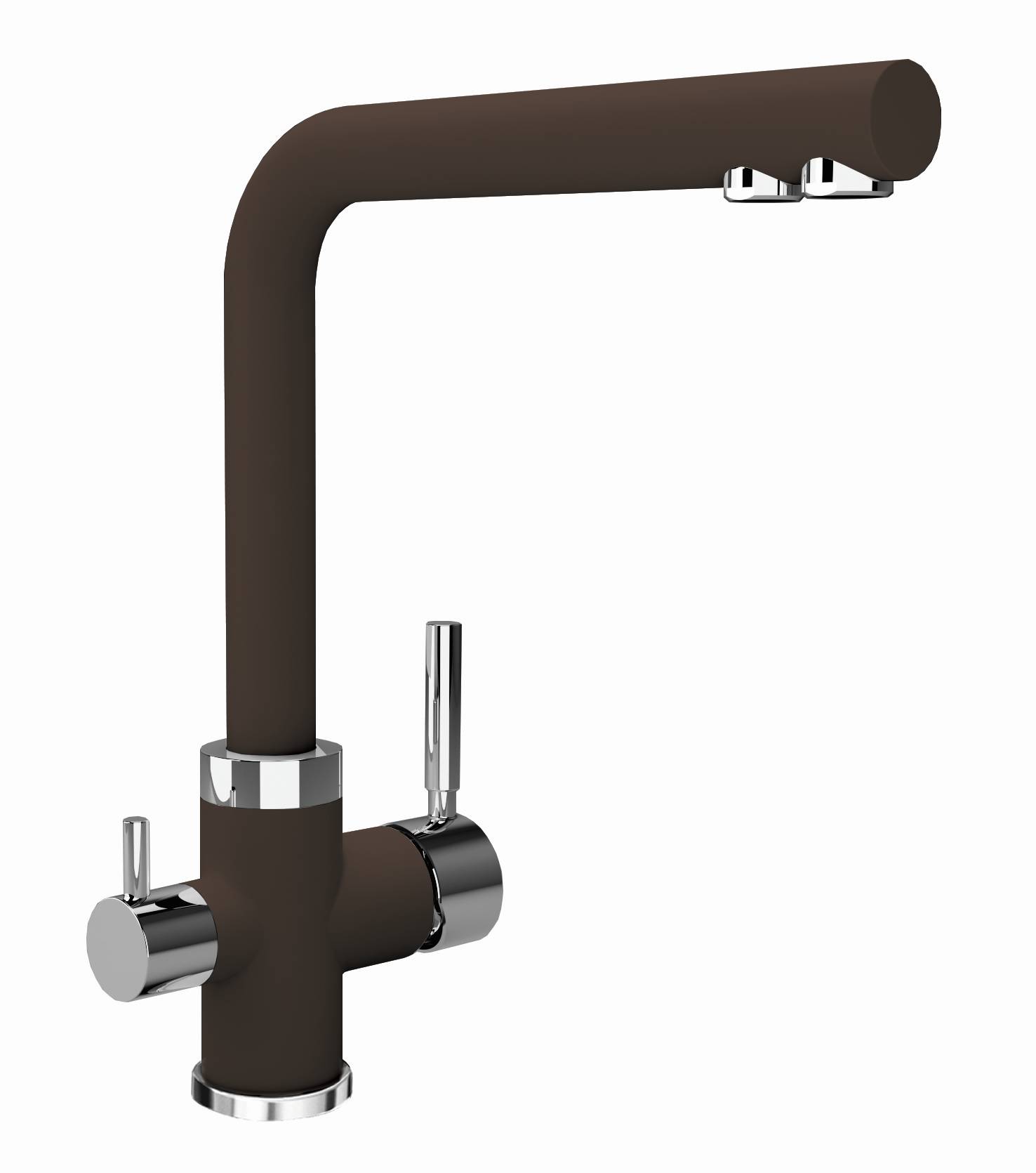 333.19Н.2123.303 Смеситель АРЕС (с чистой водой) Мокко Florentina 