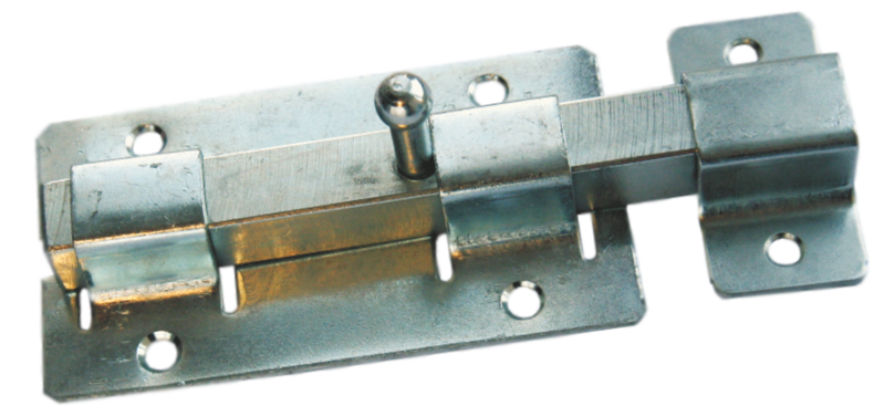 Задвижка накладная ЗД-06 (дверная) медь 