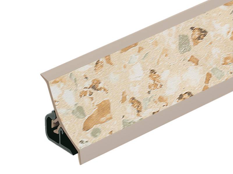 Плинтус Камешки 64М AP120 - 3 000мм пластик Termoplast 