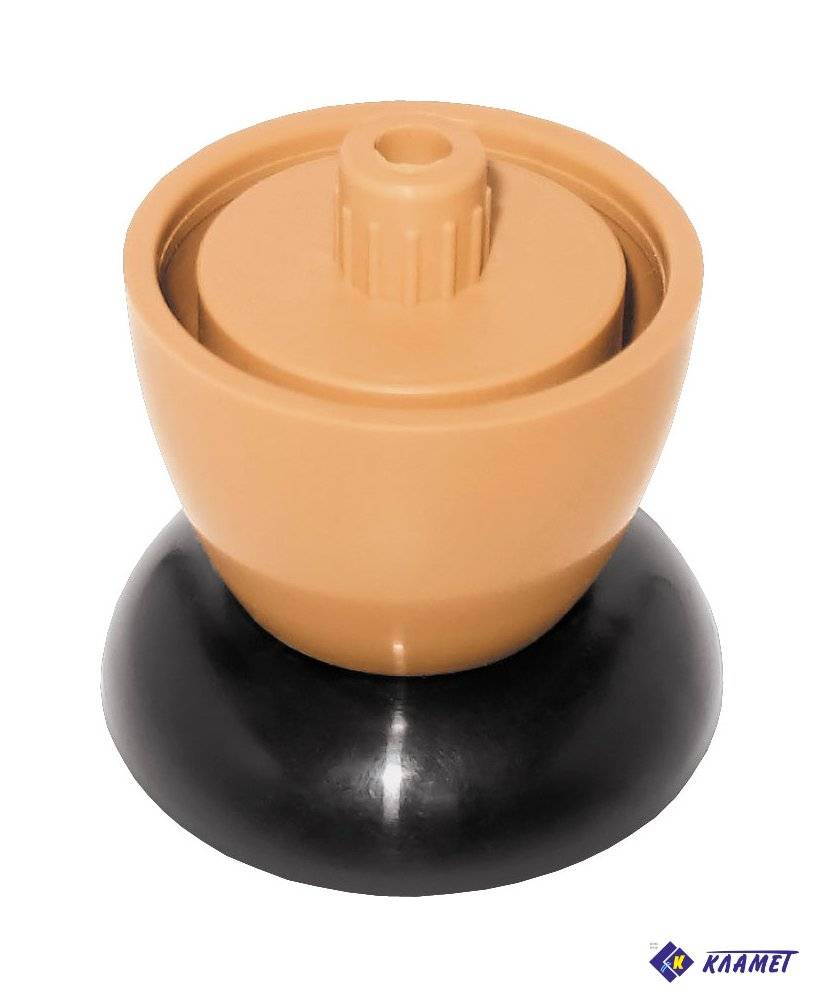 Опора ОР 40-01 40 мм бук+черный 