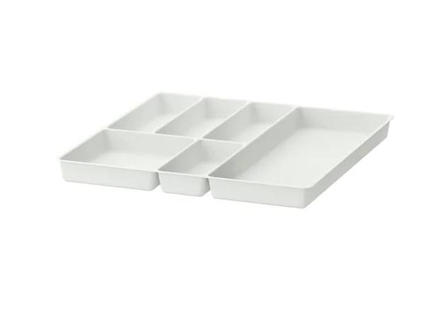 Лоток для столовых приборов 600мм белый 510х500мм IKEA 