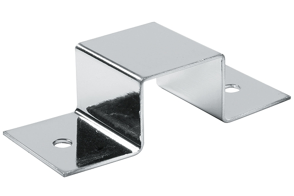 Полкодержатель горизонт. двухстор. PRIMO SYSTEM 25х25 ТР76 хром 