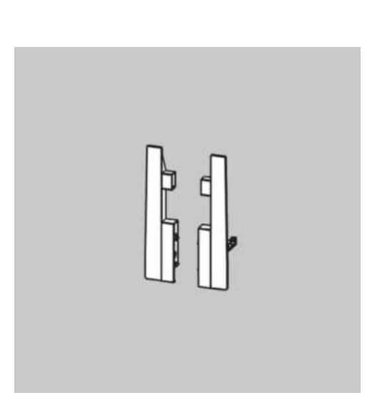 15514 Крепл. для Внутренего ящика Н-224мм DTC для DragonBox Серый 
