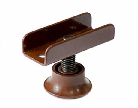 Ножка М8 со скобой коричневый 