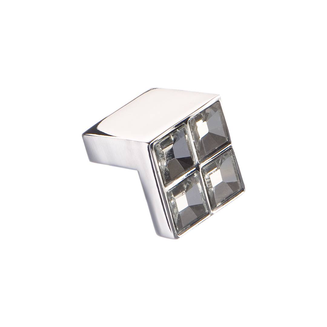 CRL01 Ручка кнопка Хром Кристалл KERRON