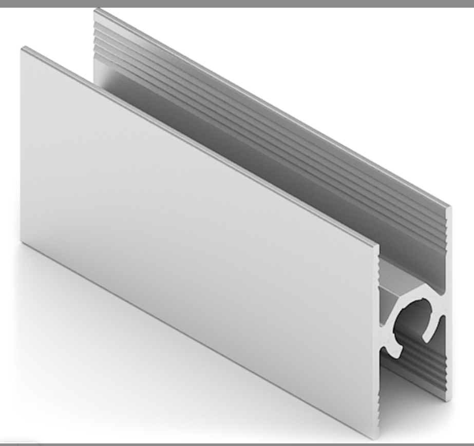 Венге темный Эконом Рамка средняя Пленка ПВХ 2,7 м с саморезом 
