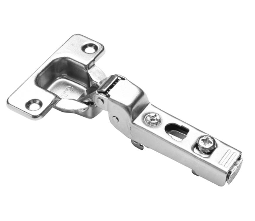 17296 Петля 110 гр. (45мм) Вкладная DTC Pivot-Pro с доводчиком Clip-On никель без планки 