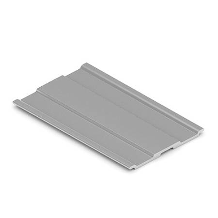 Хром матовое Стандарт Планка декоративная для доводчика Анодир. 5,4 м 