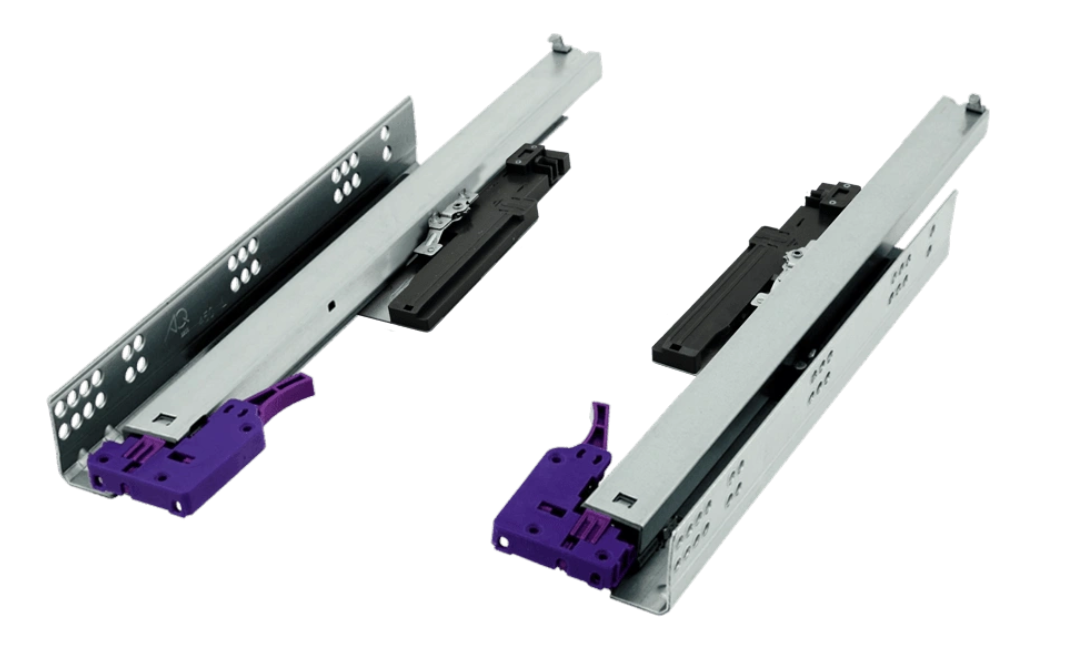 11.0225 Напр.Cкрытого Монтажа Stealth S-Push под Прямоуг. штангу Р2О П/Выдв. 350 без довод. AQ