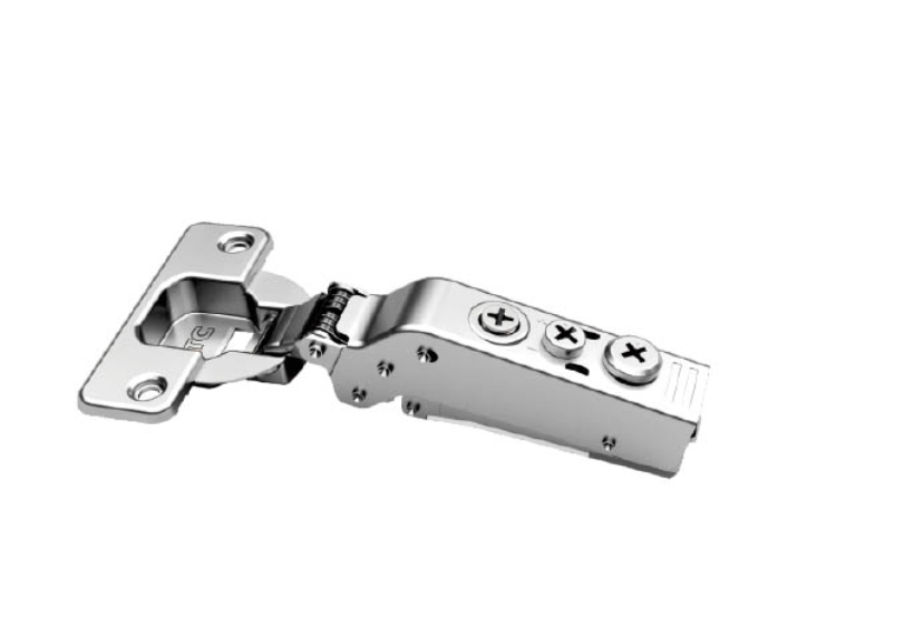 20445 Петля 110 гр. Смежная DTC Pivot-Star с доводчиком Snap-On никель +15364 Линейн 3Д 