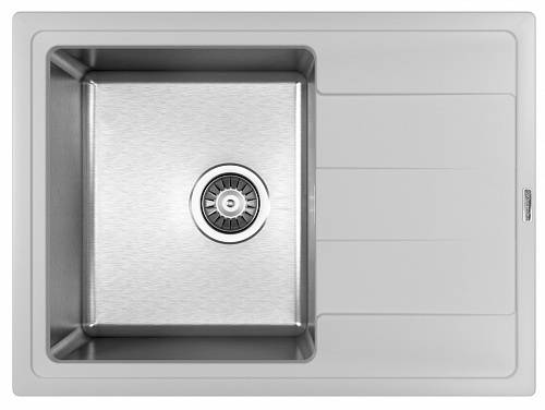 Мойка Комби 650 Жасмин 650х480х230мм прямоугольный 1 чаша Florentina 21.390.B0650.201 