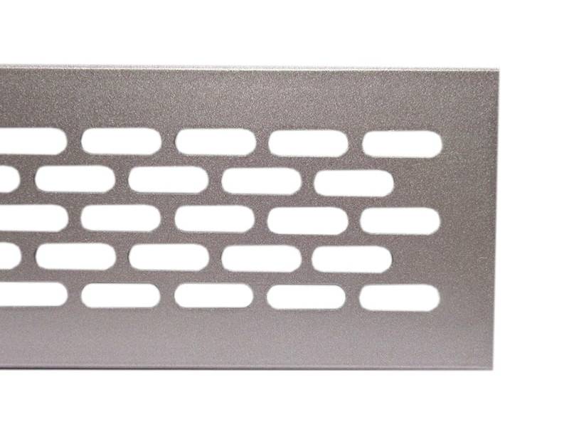 Решетка вентиляции шампань розовый 480х60 60484-08 GTV 