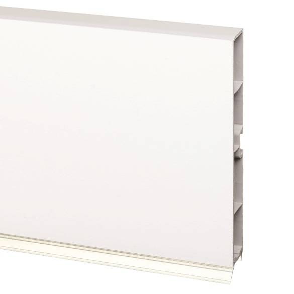 Цоколь кухонный ламинированный 100 мм 2074L, 2638 Белый 4 000 Rehau 