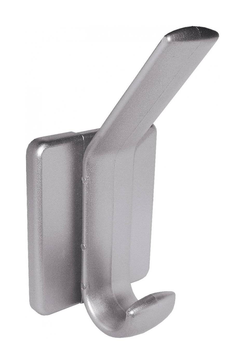 Крючок Хром матовый Пластик Кламет К01