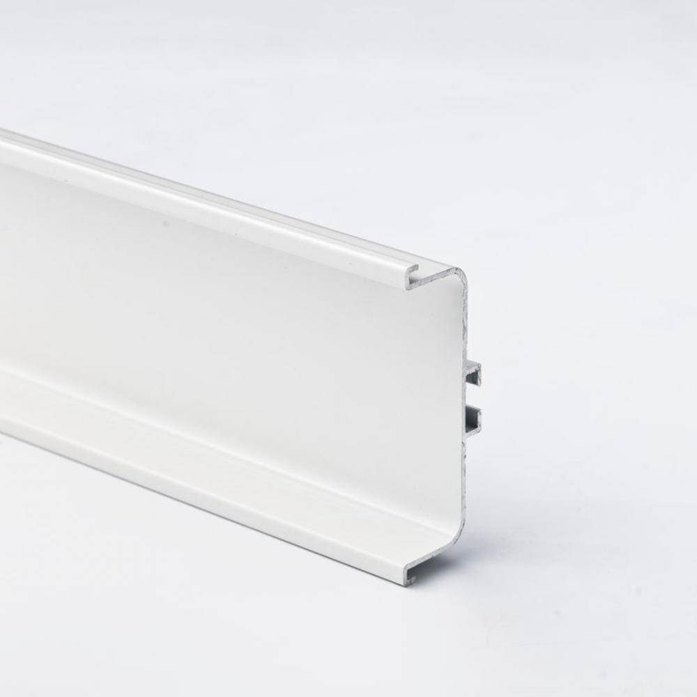 12096921011 Ручка профильная  C-обр. горизонтальная 4 100 мм Серебристый матовый Металл Rehau