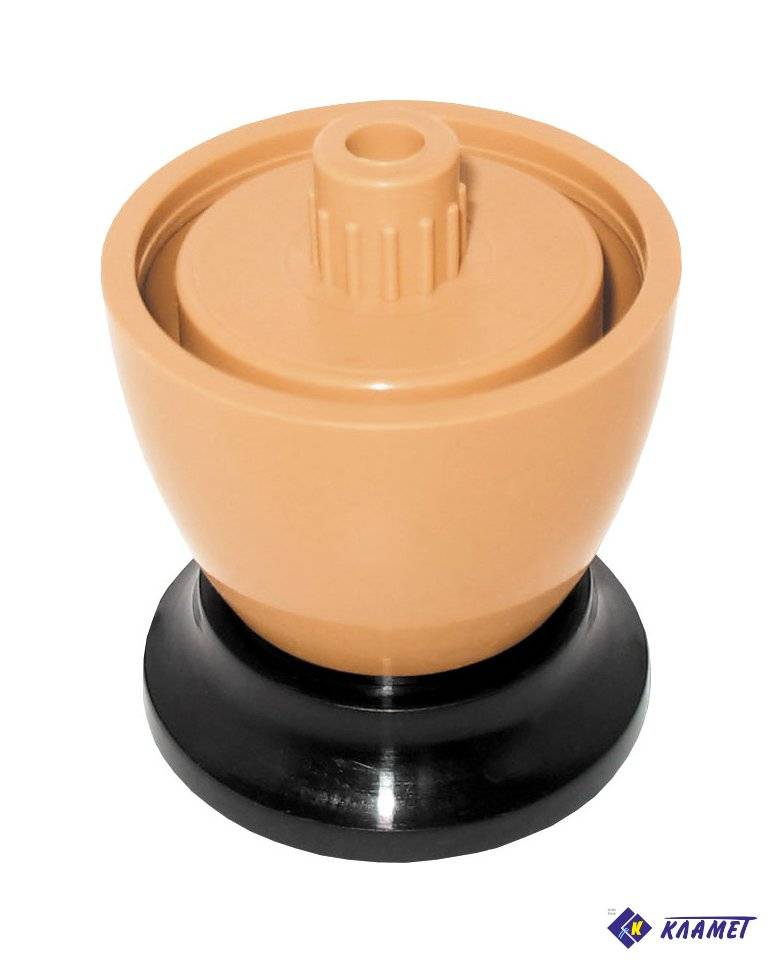 Опора ОР 41-01 40 мм бук+черный 