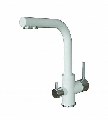 339.06H.2123.401 Смеситель Акцент DG-05 (с чистой водой) Белый Dr.Gans 