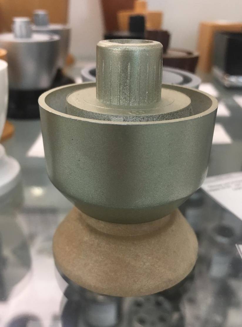 Опора H-01 50 мм сатин+бук 