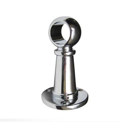 2852 A Держатель D=25 дистанционный проходной МАЛЫЙ H=65-82 мм 