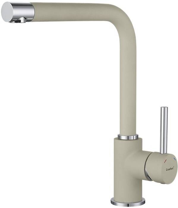 3651 Смеситель 3651 D-35 мм Топаз Г-образный - GranFest 