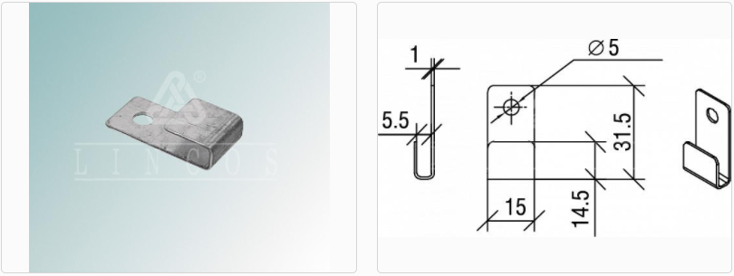 Крючок оцинкованный Линкос 