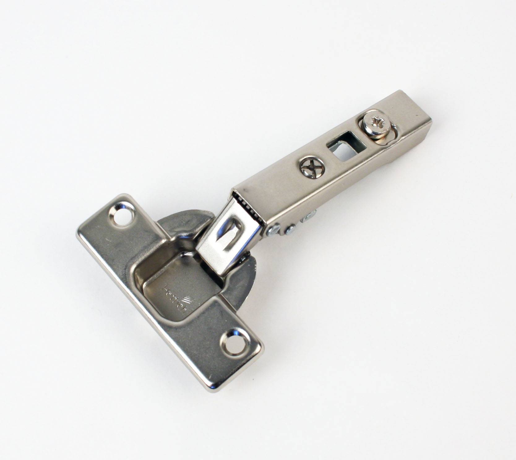 Петля 110 гр. Накладная Hettich Ecomat никель (9843-Т42-КО) 1072954+107160700 