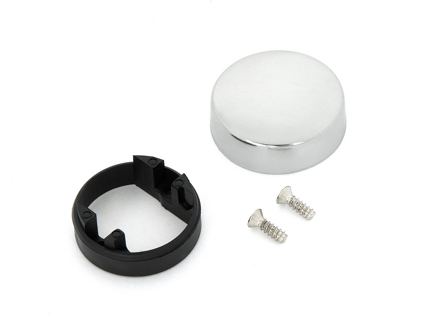 Заглушка Samet STAR MINI круглая хром матовый 