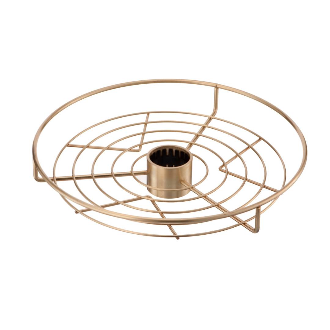 Полка центральная 365х365х79 мм бронза ST350 BA Lemax 