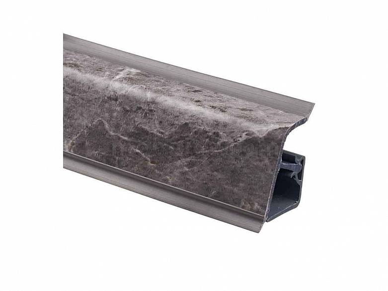 Плинтус Лацио Антрацит - WAP118 - 4 200мм пластик Rehau 