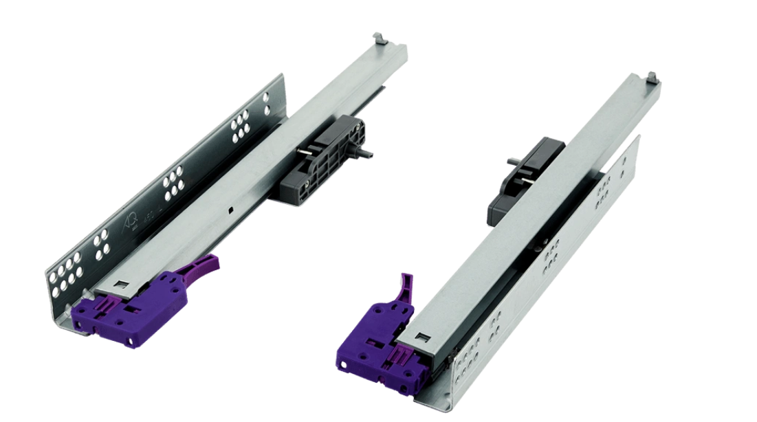 11.0225 Напр.Cкрытого Монтажа Stealth под Круглую штангу Р2О П/Выдв. 350 без довод. AQ