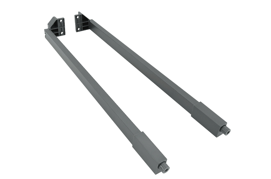 12.0057 Комплект прямоугольных релингов AQ LineBox AQ 550 Графит 