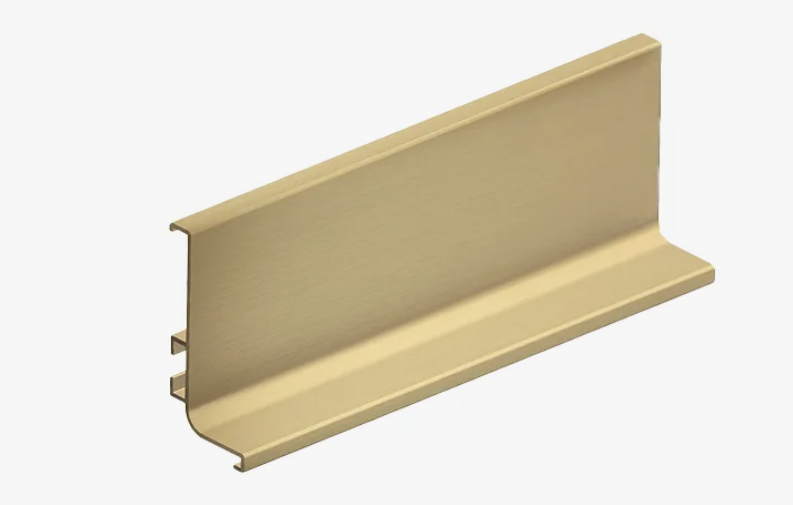 Visio 13096881122 Ручка профильная  L-обр. горизонтальная 4 100 мм Золото матовый Металл Rehau