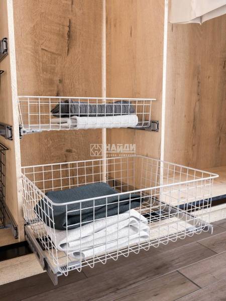 Корзина сетчатая 190х350х500мм белый Найди