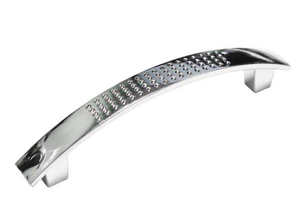 С6 Ручка скоба 96 мм Хром Пластик Алди